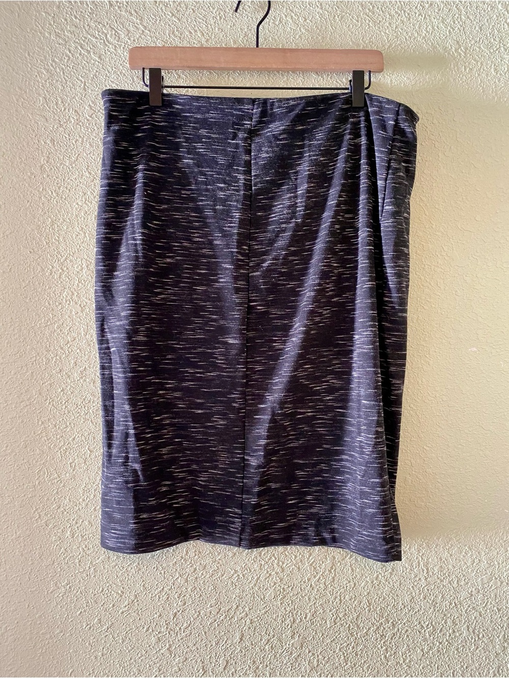 Mossimo Black Heather Stretchy Pencil Skirt